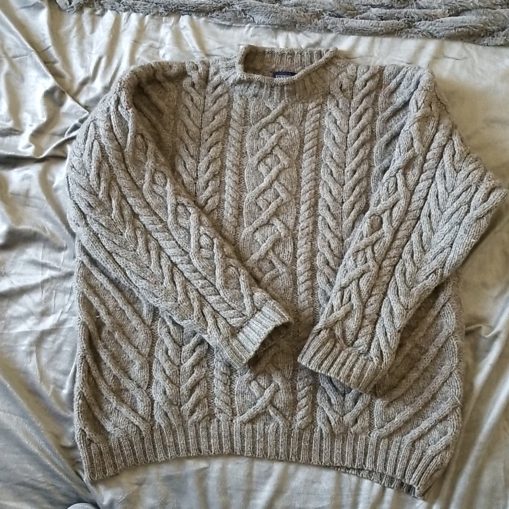 Vintage Lands End Wool Sweater